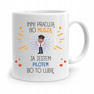 Dla Pilota Kubek Idealny Na Prezent Na Urodziny