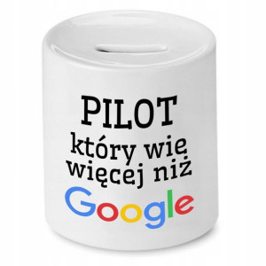 Dla Pilota Skarbonka Marketing Prezent