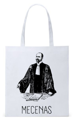 Dla Prawnika Adwokata Torba Eco Biała Shopper