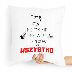 Dla Prezesa Poduszka Nic Tak Nie Denerwuje