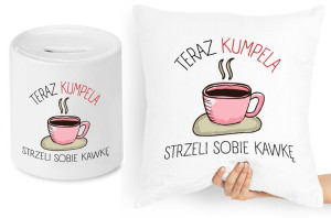 Dla Przyjaciela Zestaw Poduszka + Skarbonka