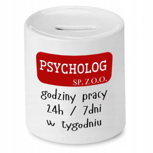 Dla Psychologa Psychiatry Prezent Skarbonka