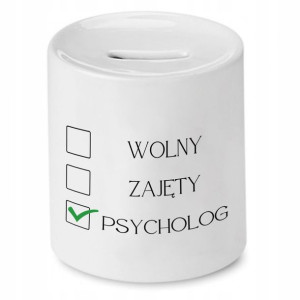 Dla Psychologa Psychiatry Prezent Skarbonka