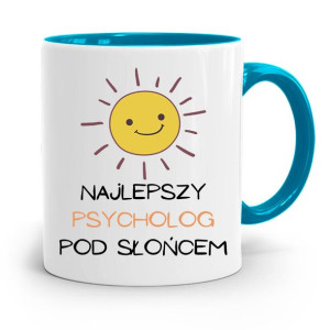 Dla Psychologa Psychiatry Terapeuty Kubek Błękitny