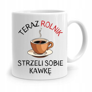 Dla Rolnika Farmera Strzeli Sobię Kawkę Prezent