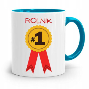Dla Rolnika Kubek Błękitny Rolnik Numer Jeden