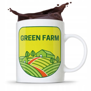 Dla Rolnika Kubek Green Farm Prezent