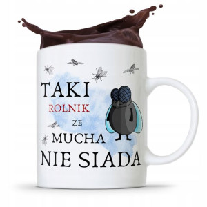 Dla Rolnika Kubek Mucha Nie Siada Na Prezent