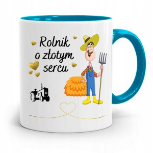 Dla Rolnika Kubek Rolnik O Złotym Sercu Prezent