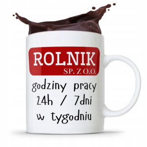 Dla Rolnika Kubek Rolnik Sp. Z O.o. Prezent