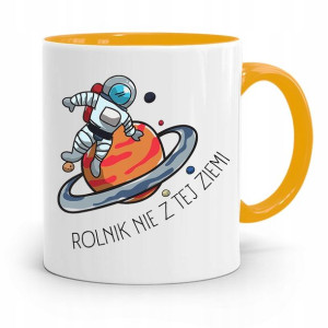 Dla Rolnika Kubek Zółty Rolnik Nie Z Tej Ziemi