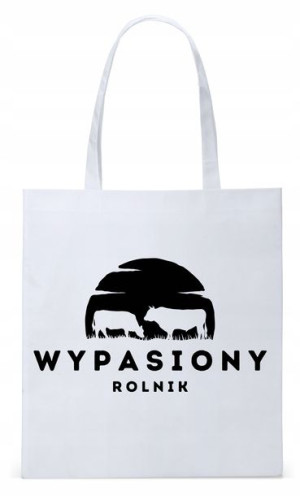 Dla Rolnika Na Prezent Torba Eco Biała Shopper
