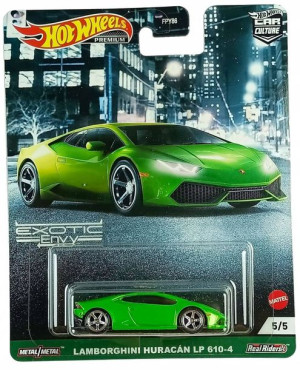 Hot Wheels Premium LAMBORGHINI HURACAN LP 610-4