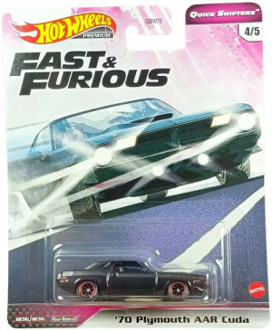 Hot Wheels Premium '70 PLYMOUTH AAR CUDA