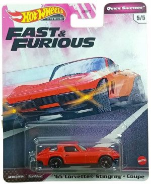 Hot Wheels Premium '65 CORVETTE STINGRAY COUPE