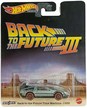 HOT WHEELS Premium DeLorean BACK TO THE FUTURE III