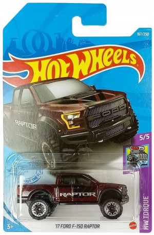 Hot Wheels '17 Ford F-150 Raptor Gtb91