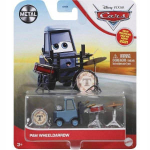 Mattel Cars Auta Pam Wheeldarrow Gcc76 1:55