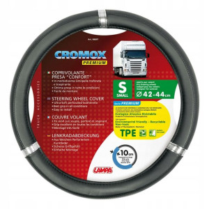 Pokrowiec Kierownicy Cromox Tir 42-44cm Czarny Chr