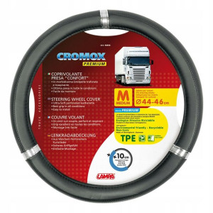 Pokrowiec Kierownicy Cromox Tir 44-46cm Czarny Chr
