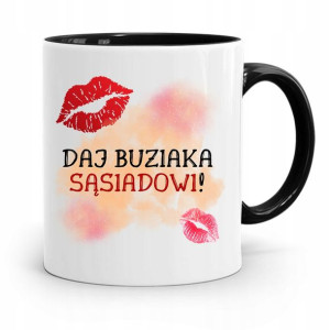 Dla Sąsiada Sąsiadki Kubek Czarny Na Prezent
