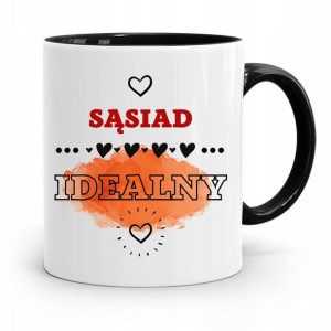 Dla Sąsiada Sąsiadki Kubek Czarny Na Prezent