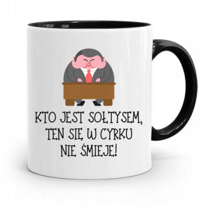 Dla Sołtysa Kubek Czarny Kto Jest Sołtysem Prezent