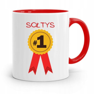 Dla Sołtysa Kubek Czerwony Sołtys Na Medal #1