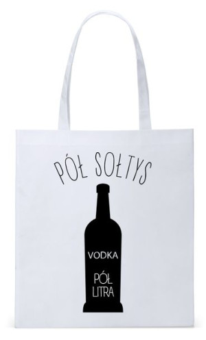 Dla Sołtysa Na Prezent Torba Eco Biała Shopper