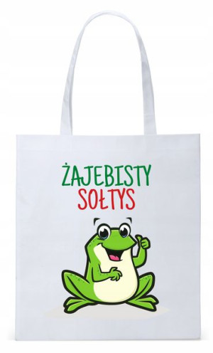 Dla Sołtysa Na Prezent Torba Eco Biała Shopper