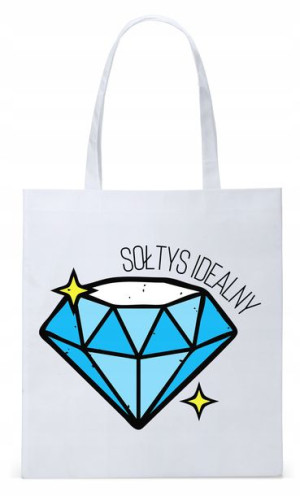 Dla Sołtysa Na Prezent Torba Eco Biała Shopper