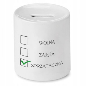 Dla Sprzątaczki Skarbonka Na Prezent Urodziny