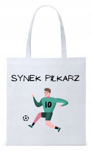Dla Syna Syneczka Prezent Torba Eco Biała Shopper