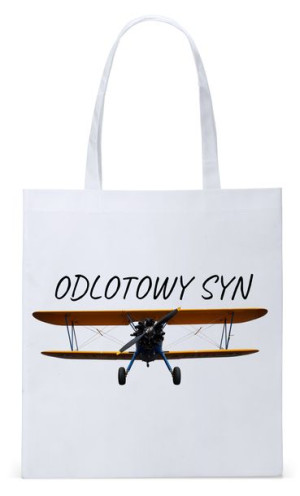 Dla Syna Syneczka Prezent Torba Eco Biała Shopper
