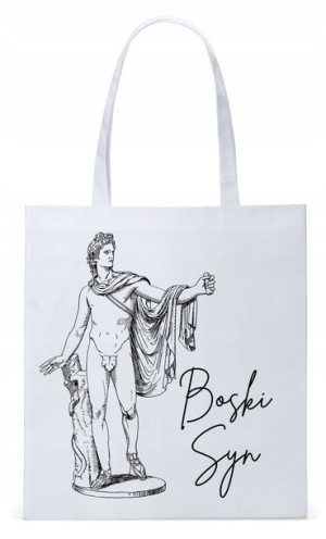 Dla Syna Syneczka Prezent Torba Eco Biała Shopper