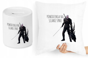 Dla Syna Zestaw Poduszka + Skarbonka Prezent