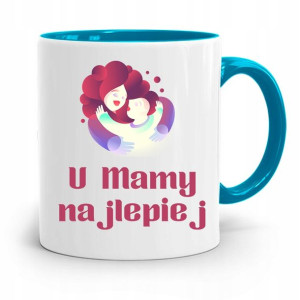 Kubek Błękitny Dla Mamy U Mamy Najlepiej Prezent