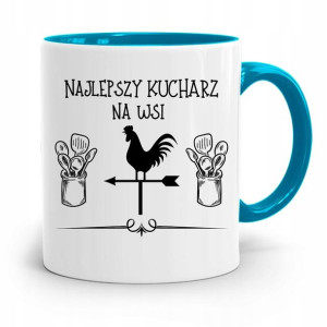Kubek Błękitny Dla Najlepszego Kucharza Na Wsi