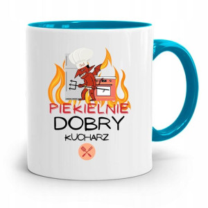 Kubek Błękitny Dla Piekelnie Dobrego Kucharza