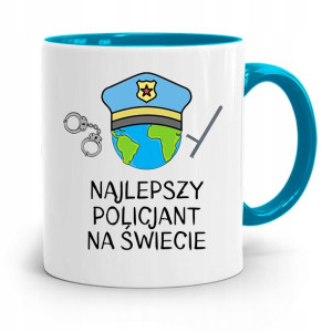 Kubek Błękitny Dla Policjanta Najlepszy Policjant