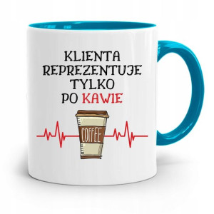 Kubek Błękitny Dla Prawnika Mecenasa Prezent