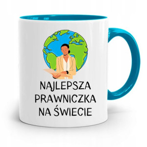 Kubek Błękitny Dla Prawnika Mecenasa Prezent