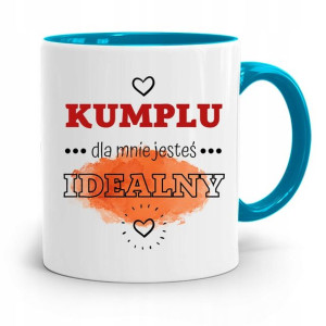 Kubek Błękitny Dla Przyjaciel Dla Mnie Idealny