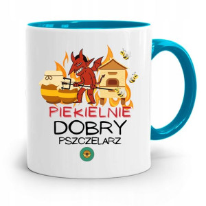 Kubek Błękitny Dla Pszczelarza Piekielnie Dobry