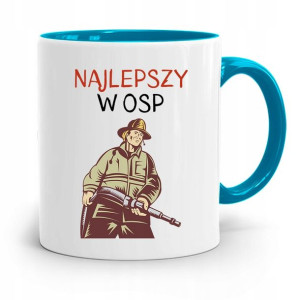 Kubek Błękitny Dla Strażaka Najlepszy W Osp
