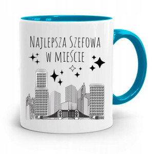 Kubek Błękitny Dla Szefa Najlepsza W Mieście