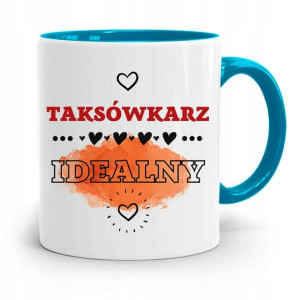 Kubek Błękitny Dla Taksówkarza Idealny Prezent