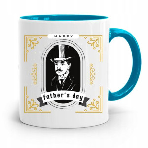 Kubek Błękitny Dla Taty Ojca Happy Father's Day