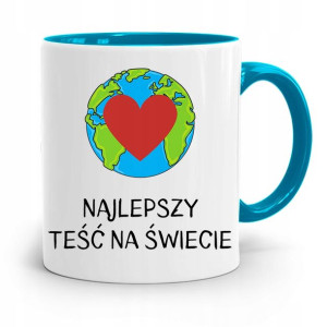 Kubek Błękitny Dla Teścia Najlepszy Na Świecie