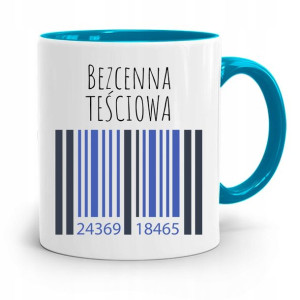 Kubek Błękitny Dla Teściowej Bezcenna Teściowa